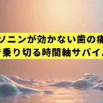 ロキソニンが効かない歯の痛み。朝まで乗り切る時間軸サバイバル術